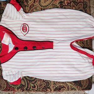 baby cincinnati reds jersey onesie